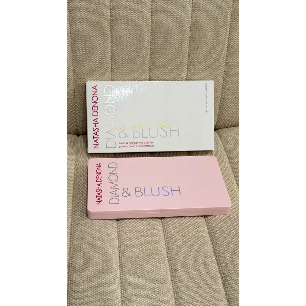 Natasha Denona Diamond & Blush Palette 01 Darya 6-Pan Highlighting Blush Palette
